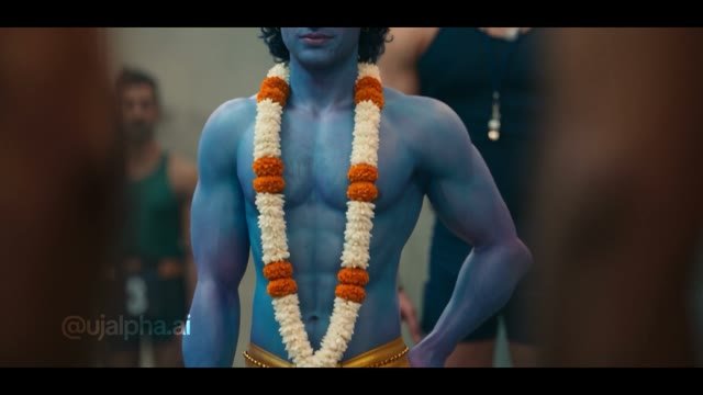An AI visual exploration of Krishna